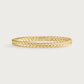 Cheval Braid Hinged Bangle - Thin by Anabel Aram
