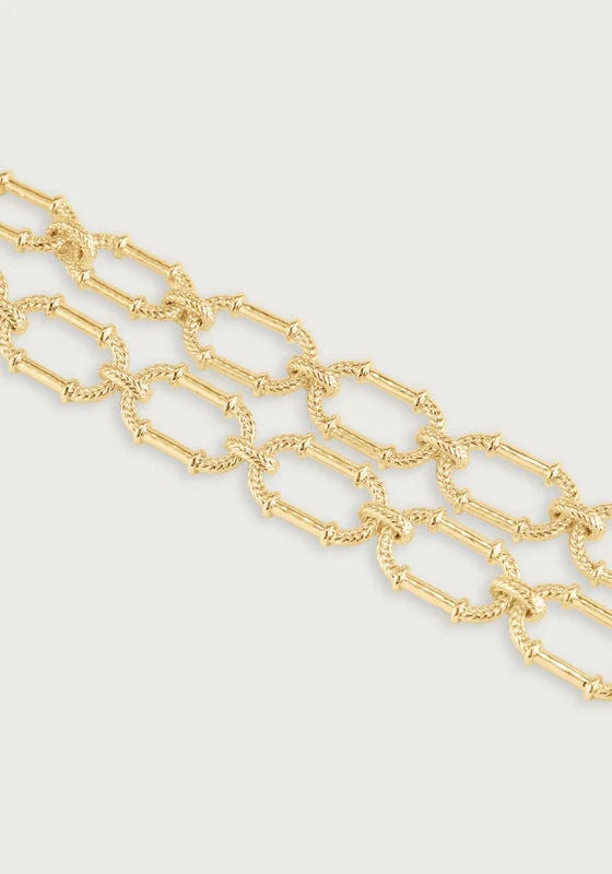 Cheval Braided Chain Necklace by Anabel Aram