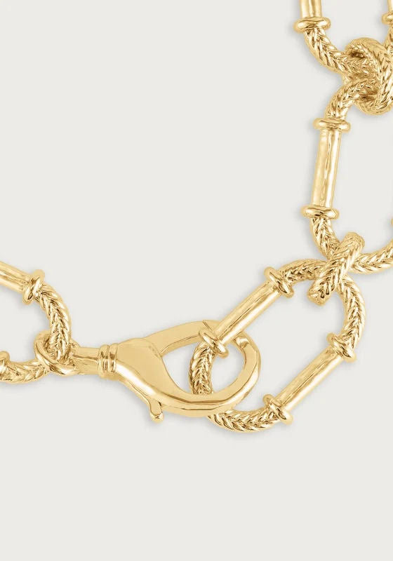 Cheval Braided Chain Necklace by Anabel Aram