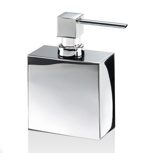 Chrome Liquid Soap Dispenser by Decor Walther - |VESIMI Design| Luxury Bathrooms and Home Decor