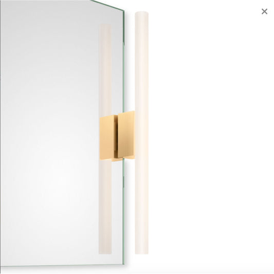 Clip On Light for Mirror in Matt Gold - |VESIMI Design|