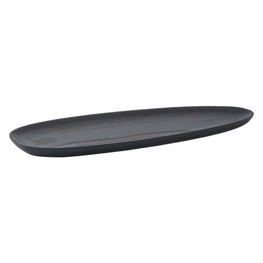 100% Ashwood Oval Large Tray