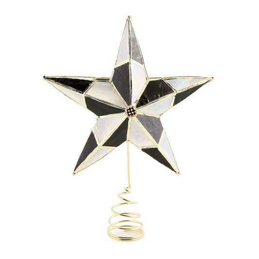 Courtly Capiz Star Tree Topper by MacKenzie-Childs