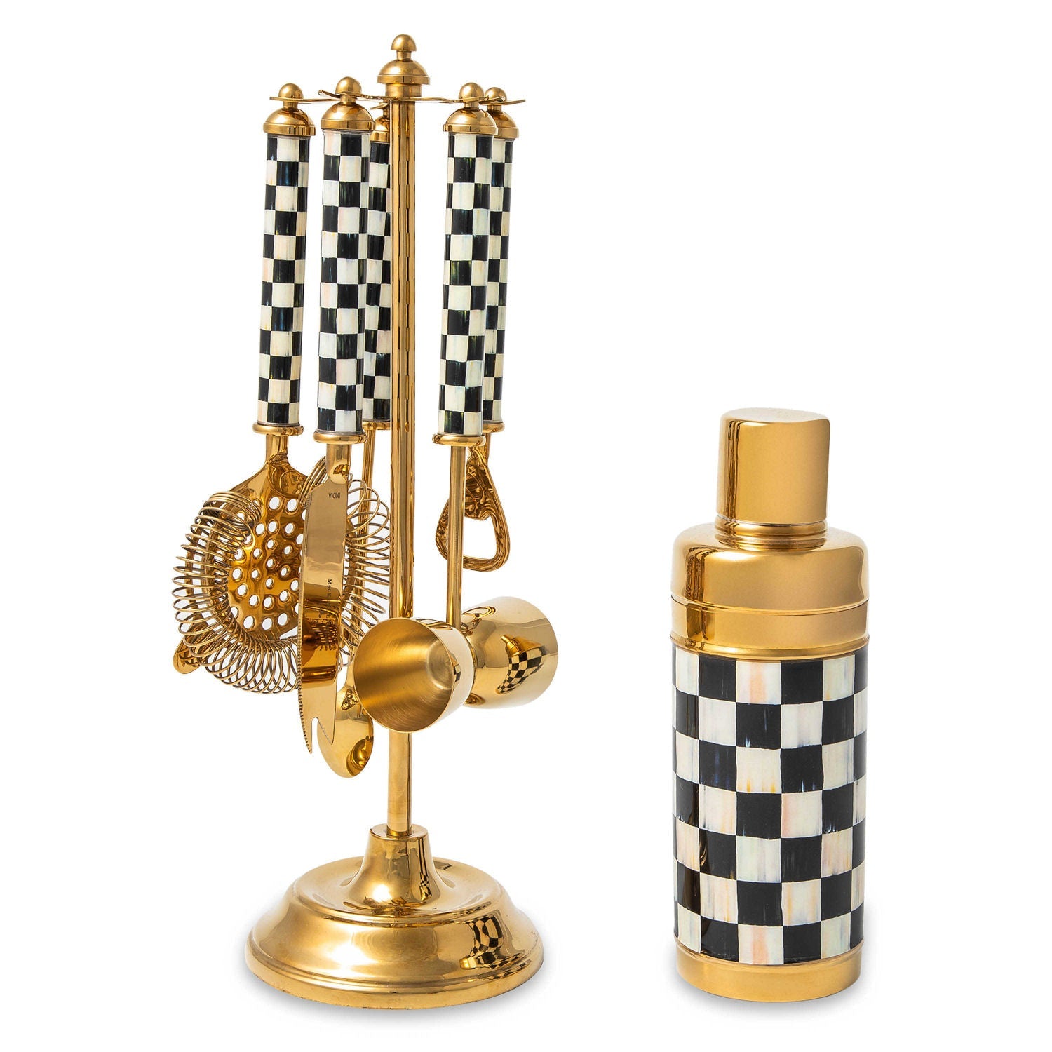 Courtly Check 3260 Gold Edition Bar Set - |VESIMI Design| Luxury Bathrooms and Home Decor