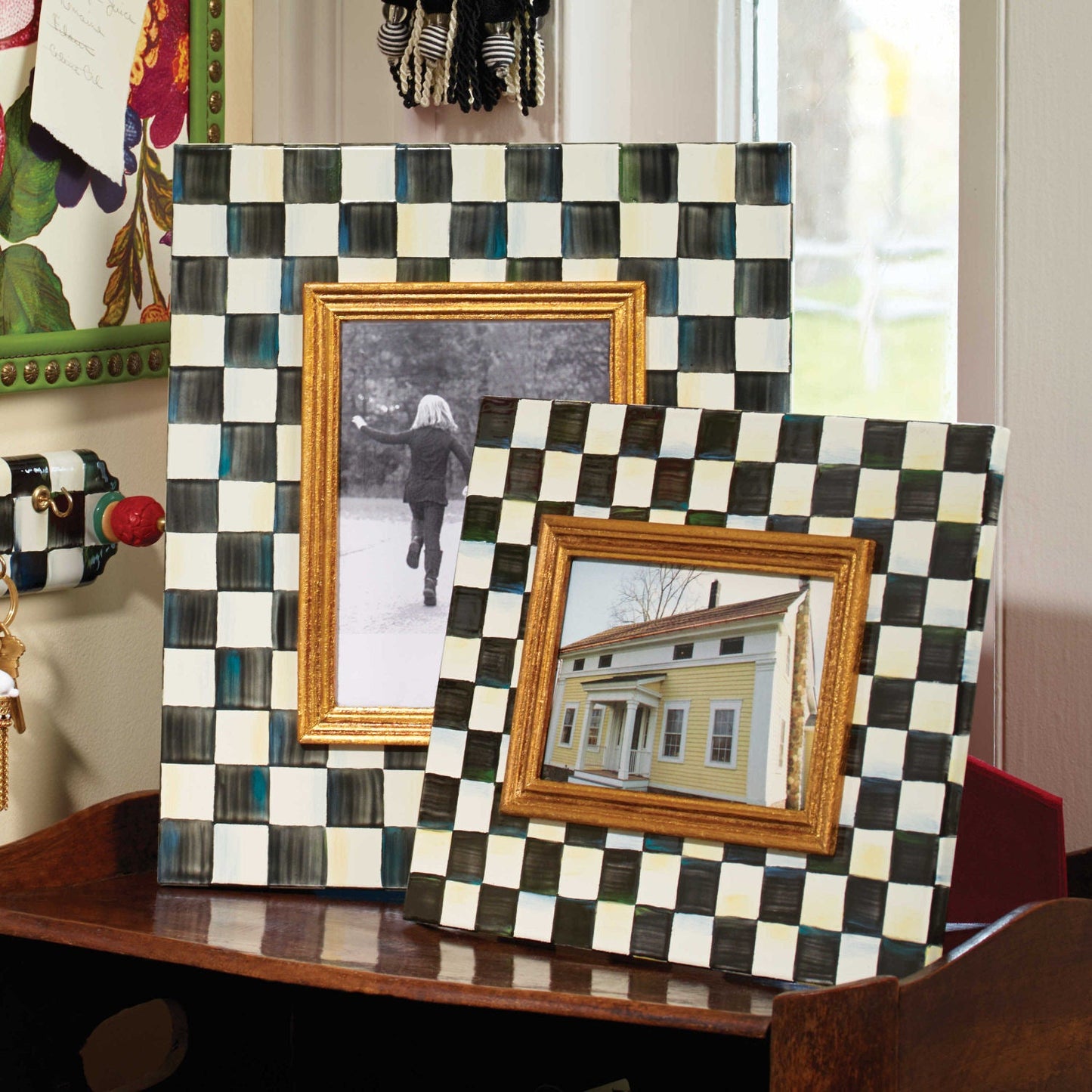 Courtly Check 5" x 7" Frame - |VESIMI Design| Luxury Bathrooms and Home Decor