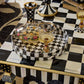 Courtly Check & Stripe Coffee Table by MacKenzie-Childs