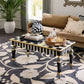 Courtly Check & Stripe Coffee Table by MacKenzie-Childs