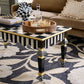 Courtly Check & Stripe Coffee Table by MacKenzie-Childs