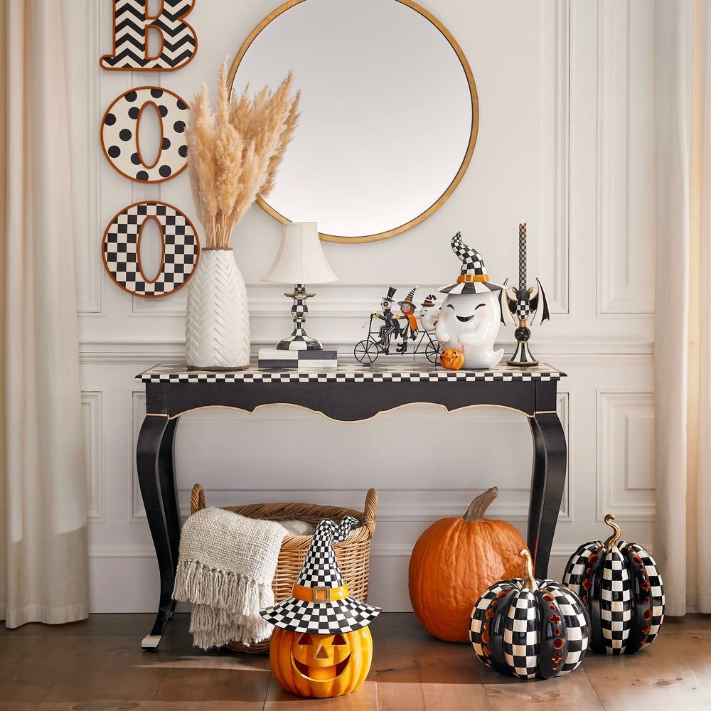 Courtly Check Bat Candle Holder by MacKenzie - Childs - |VESIMI Design|