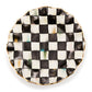 Courtly Check Ceramic Fluted Dessert Plate by MacKenzie-Childs
