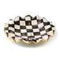 Courtly Check Ceramic Fluted Dinner Plate by MacKenzie-Childs