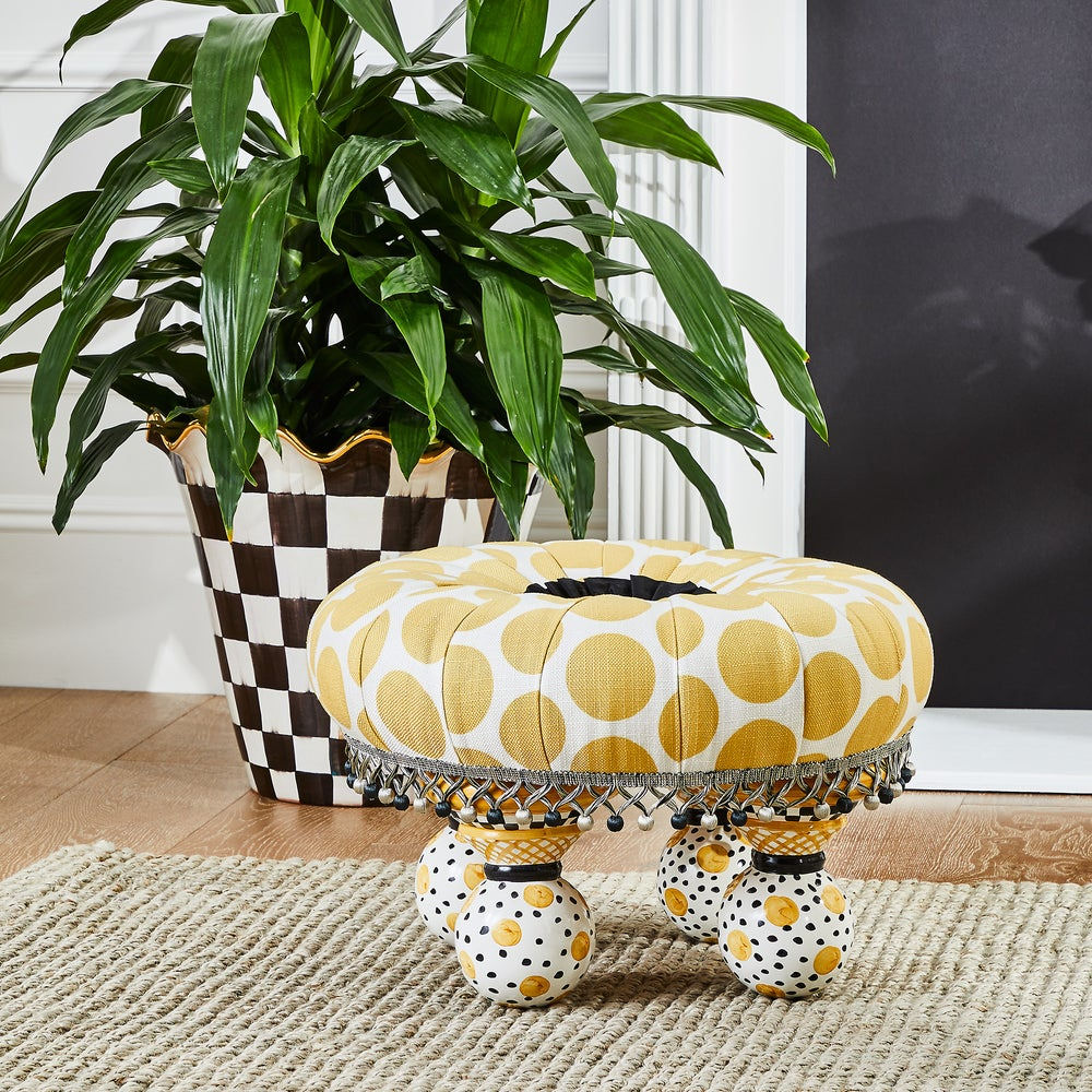 Courtly Check Ceramic Jumbo Garden Pot (41 cm tall)