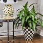 Courtly Check Ceramic Jumbo Garden Pot (41 cm tall)