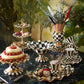 Courtly Check Ceramic Three Tier Sweet Stand by MacKenzie-Childs