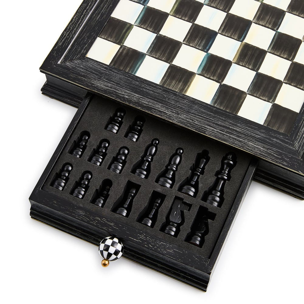 Courtly Check Chess Set by MacKenzie-Childs