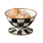 Courtly Check Enamel Ice Cream Dish - |VESIMI Design| Luxury Bathrooms and Home Decor
