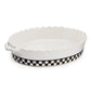 Courtly Check Everyday Large Oval Baker by Mackenzie-Childs