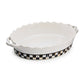 Courtly Check Everyday Medium Oval Baker Mackenzie-Childs