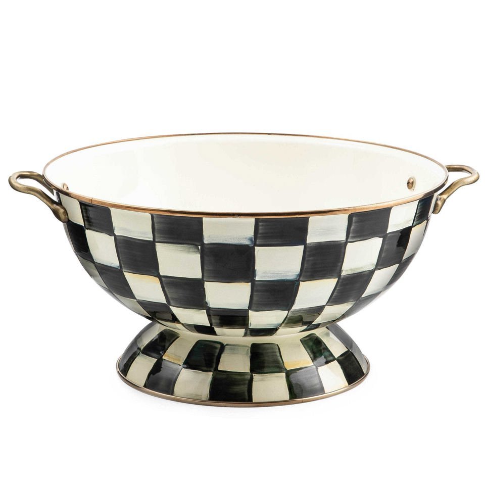 Courtly Check Everything Bowl Large by Mackenzie Childs - |VESIMI Design|