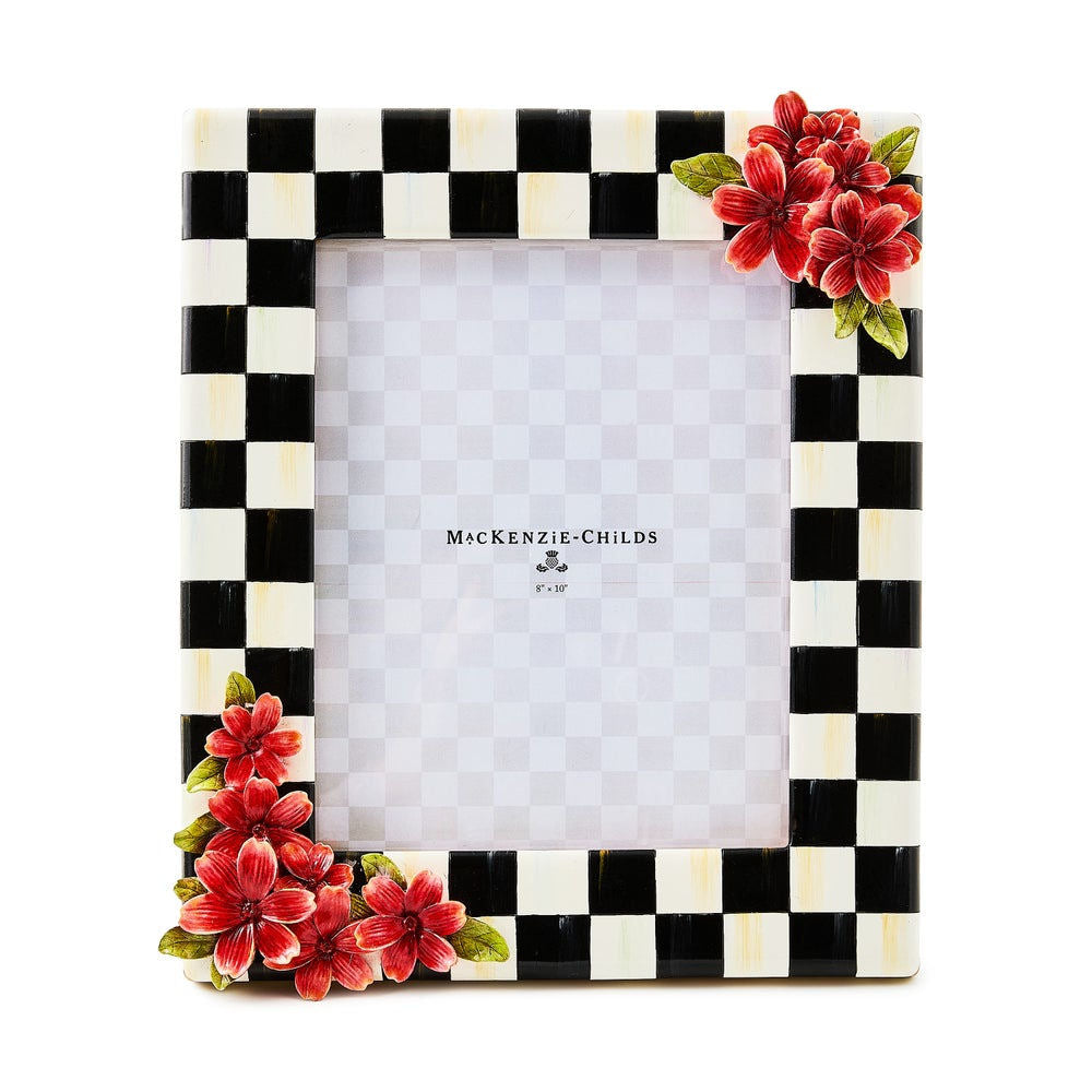 Courtly Check Floral 8" x 10" Frame by MacKenzie-Childs