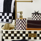 Courtly Check Glass Soap Pump by MacKenzie-Childs