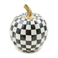 Courtly Check Glossy Small Pumpkin MacKenzie-Childs