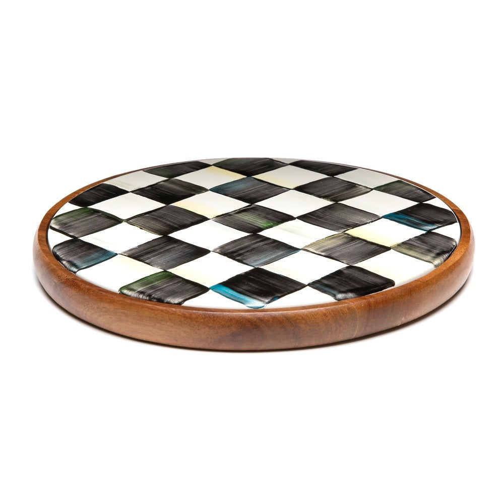 Courtly Check Large Trivet, MacKenzie-Childs