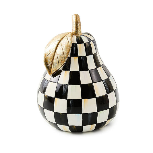 Courtly Check Pear Decor by MacKenzie-Childs