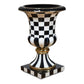 Courtly Check Pedestal Urn by MacKenzie-Childs