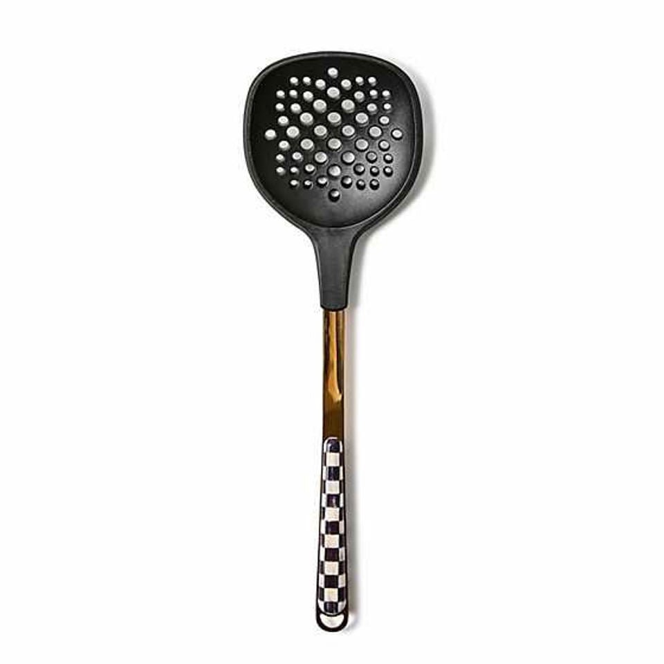 Courtly Check Slotted Turner - MacKenzie - Childs 2025 Collection - |VESIMI Design|