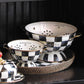 Courtly Check Small Colander by MacKenzie - Childs - |VESIMI Design| Luxury Bathrooms and Home Decor