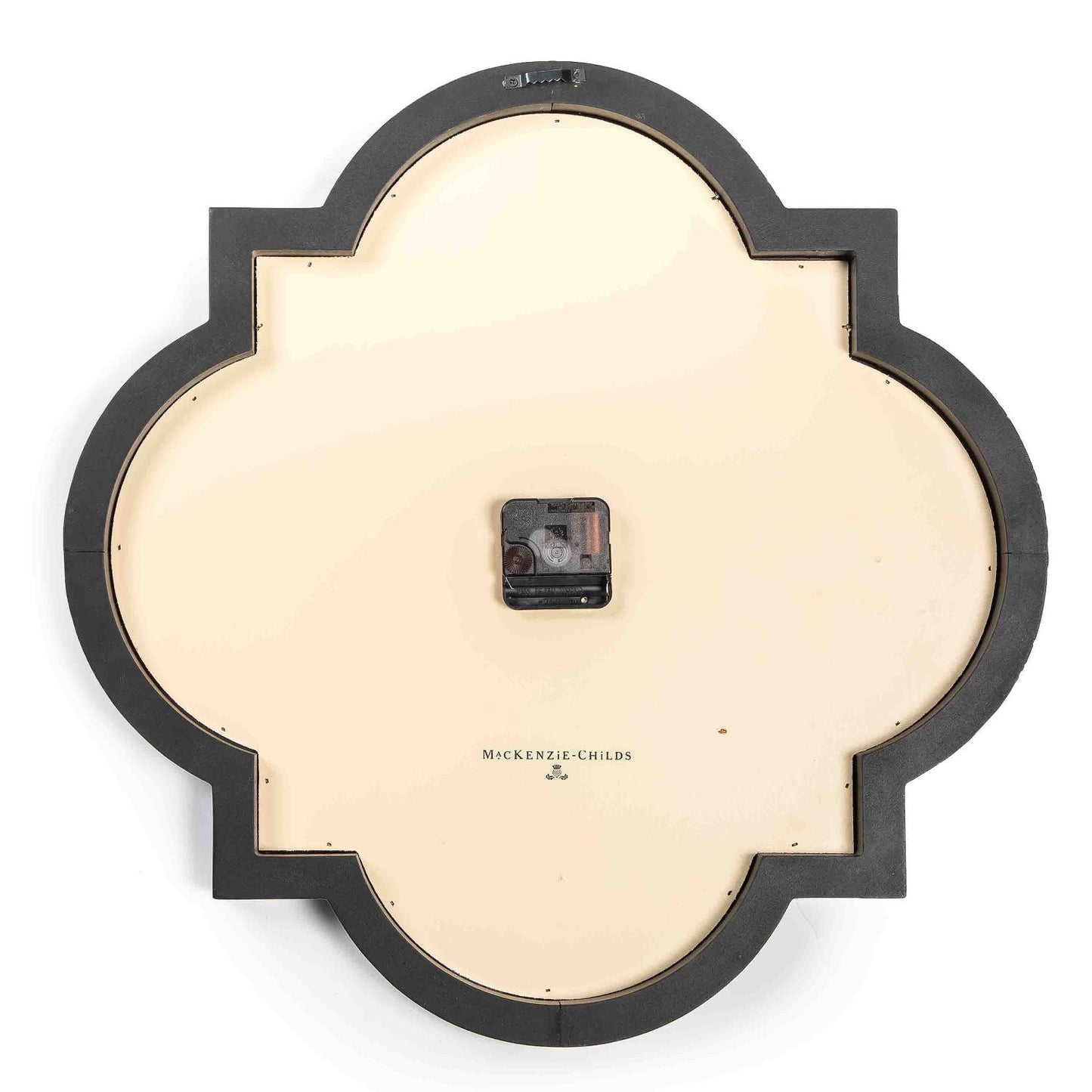 Courtly Check Tile Wall Clock MacKenzie - Childs - |VESIMI Design| Luxury Bathrooms and Home Decor