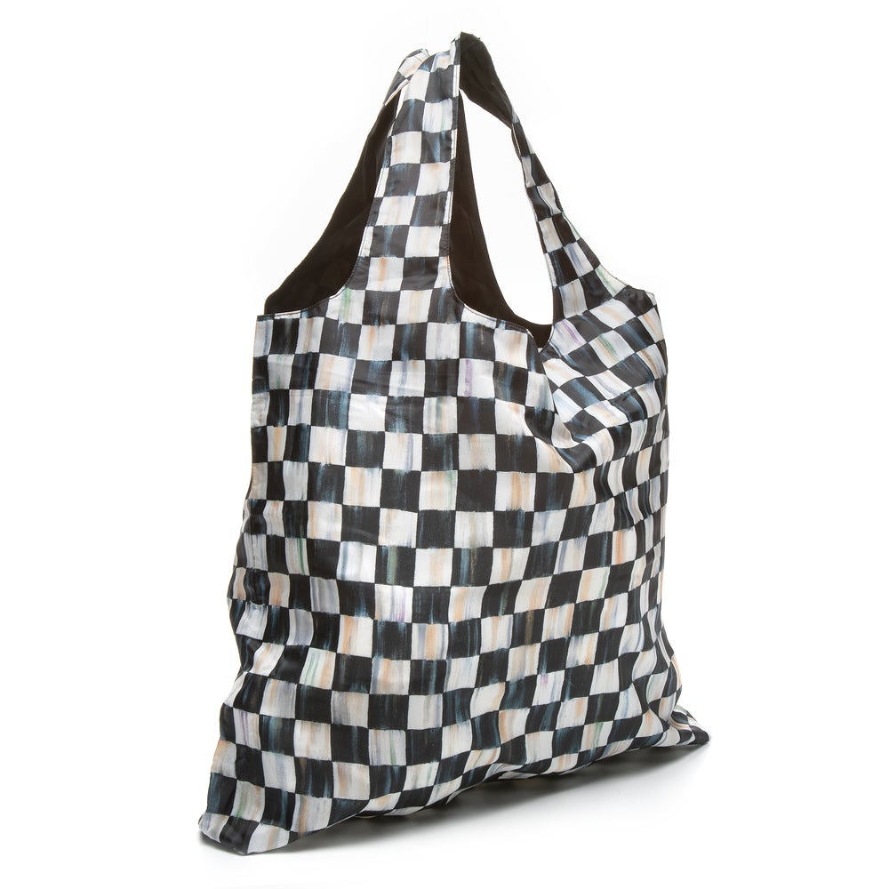 Courtly Check To Go Tote, MacKenzie-Childs