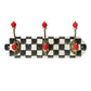 Courtly Check Triple Wall Hook by MacKenzie-Childs