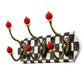 Courtly Check Triple Wall Hook by MacKenzie-Childs