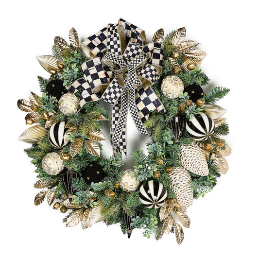 Courtly Noel Illuminated 26" Wreath by MacKenzie-Childs