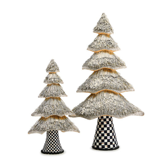 Courtly Noel Metallic Trees, Set of 2 by MacKenzie-Childs