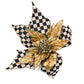 MacKenzie-Childs Courtly Noel Poinsettia Clip