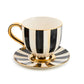 Courtly Stripe Cappuccino Cup MacKenzie-Childs