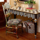 Courtly Stripe Console Table by MacKenzie-Childs / Special Order