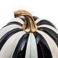 Courtly Stripe Glossy Small Pumpkin