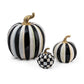 Courtly Stripe Glossy Small Pumpkin - |VESIMI Design| Luxury Bathrooms and Home Decor