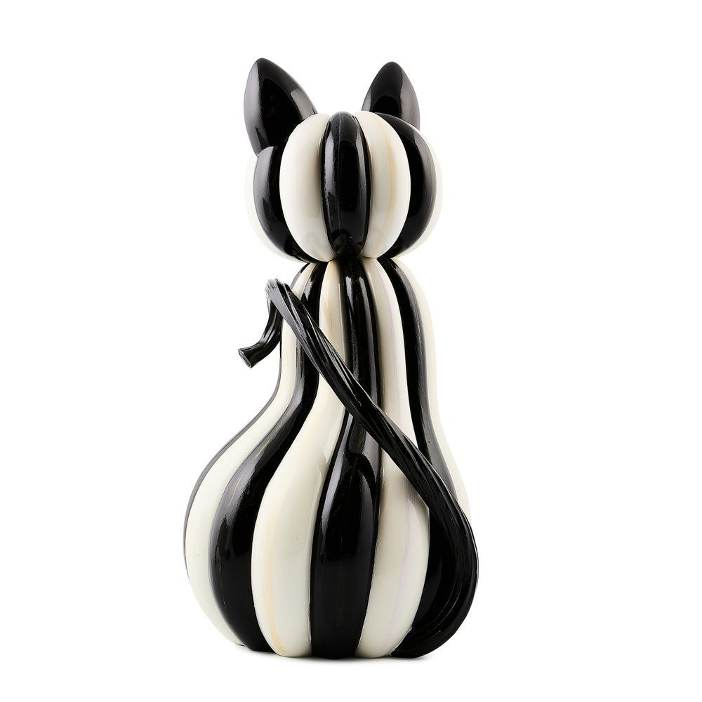 Courtly Stripe Illuminated Cat by MacKenzie-Childs