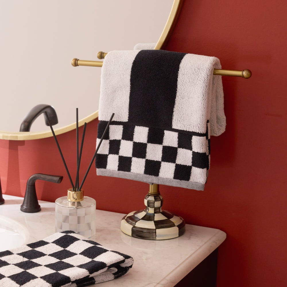 Courtly Striped Hand Towel MacKenzie-Childs