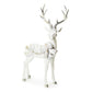 Crystal Palace Standing White Deer - |VESIMI Design| Luxury Bathrooms and Home Decor