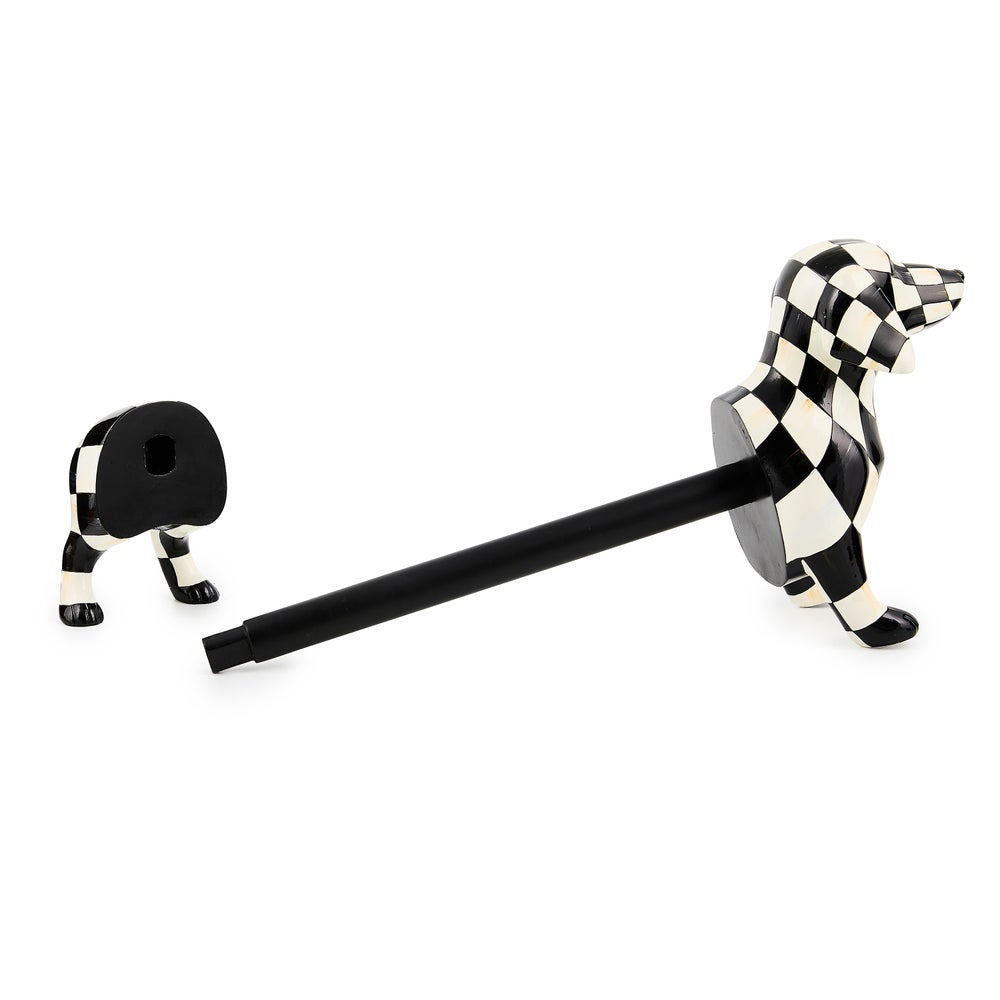 Dachshund Paper Towel Holder by Mackenzie-Childs