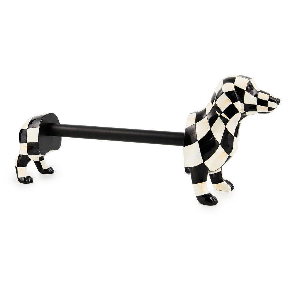 Dachshund Paper Towel Holder by Mackenzie-Childs