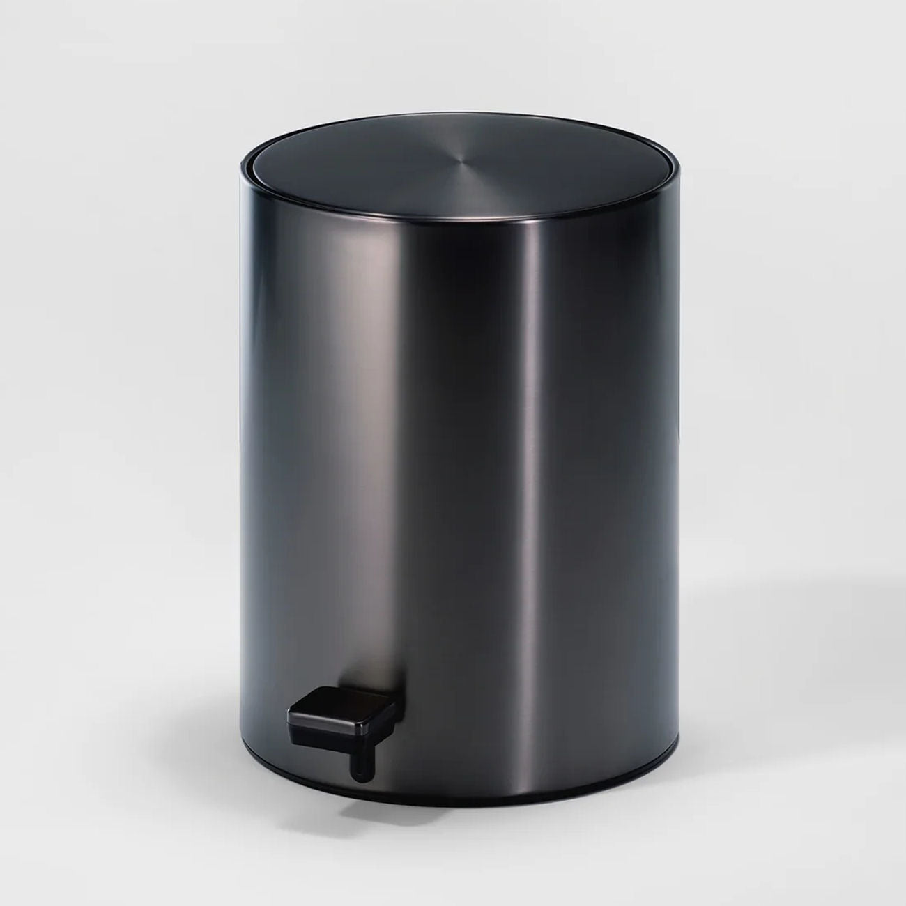 German Design Award Soft Close Pedal Bin GUN METAL 6L