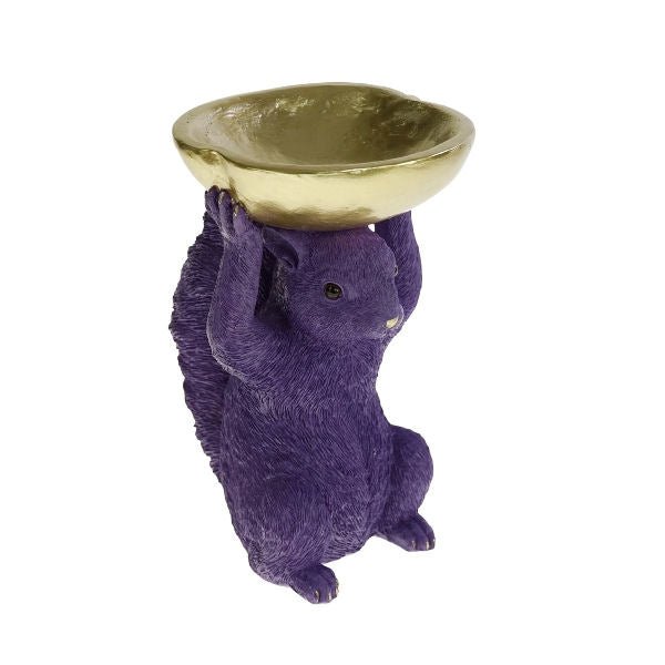 Decorative Bowl Purple Squirrel - |VESIMI Design| Luxury Bathrooms and Home Decor