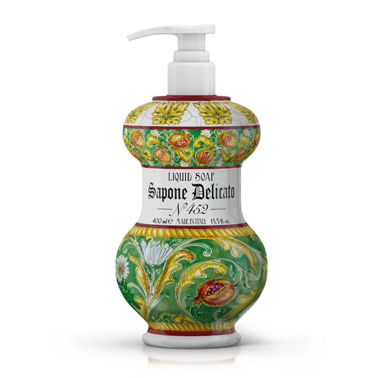 Delicate Hand & Face Soap 400 ml - N.° 452 Granatum Gli Albarelli - |VESIMI Design| Luxury Bathrooms and Home Decor